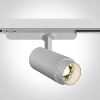 65650AT/W/W WHITE COB 15W WW TRACK SPOT 20-60deg ADJUSTABLE BEAM 230V