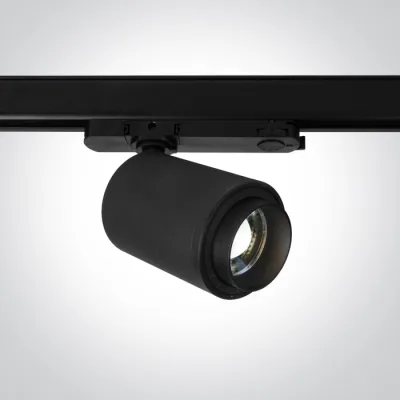 65650BT/B/W BLACK COB 20W WW TRACK SPOT 20-60deg ADJUSTABLE BEAM 230V