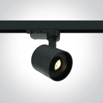 65656AT/B/W BLACK 6W TRACK SPOT WW IP20 230V DARK LIGHT