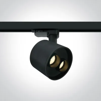 65656BT/B/W BLACK 12W TRACK SPOT WW IP20 230V DARK LIGHT