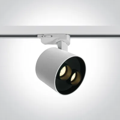 65656BT/W/W WHITE 12W TRACK SPOT WW IP20 230V DARK LIGHT