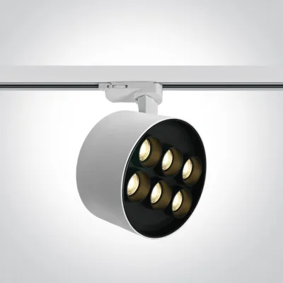 65656DT/W/W WHITE 36W TRACK SPOT WW IP20 230V DARK LIGHT