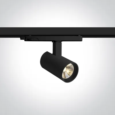 65670AT/B/V BLACK 8/10/12W PV CCTV TRACK SPOT 230V
