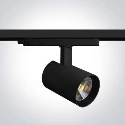 65670BT/B/V BLACK 16W/22W PV CCTV TRACK SPOT 230V