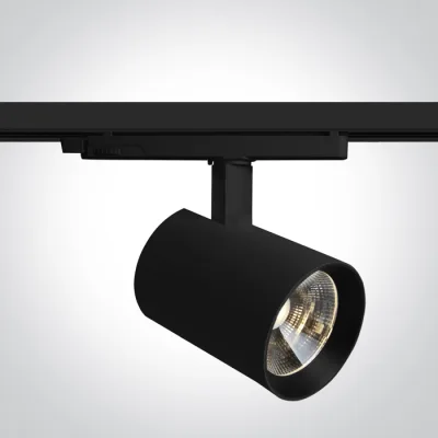 65670CT/B/V BLACK 30W/40W PV CCTV TRACK SPOT 230V