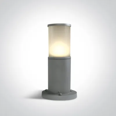67100/G GREY POLE 35cm E27 20W