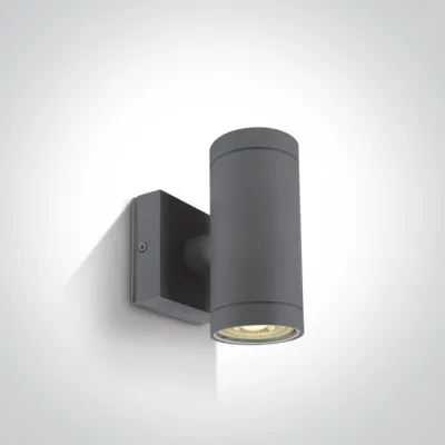 67130/AN ANTHRACITE WALL 2xGU10 10W IP54