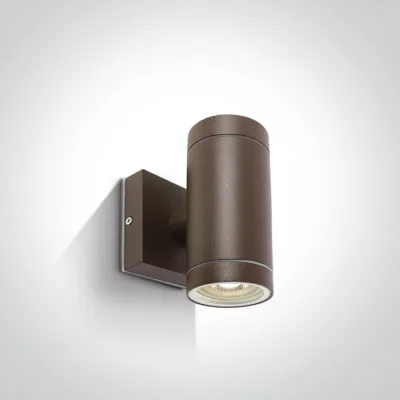 67130/BR RUST BROWN WALL 2xGU10 10W IP54