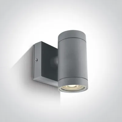 67130E/G GREY WALL GU10 10W IP54