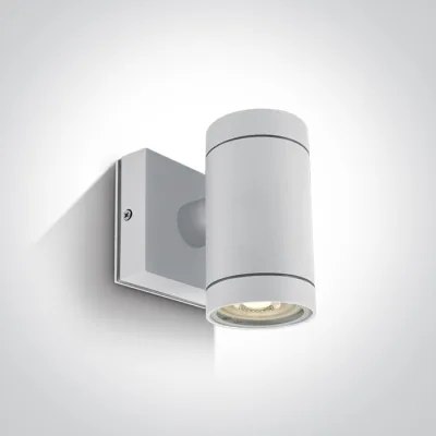 67130E/W WHITE WALL GU10 10W IP54
