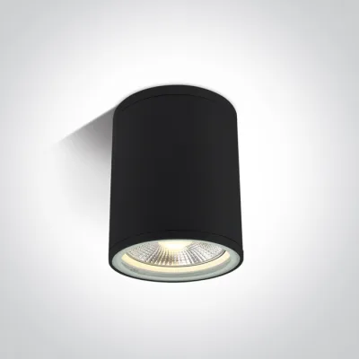 67132C/B BLACK CYLINDER PAR30 E27 20W IP54
