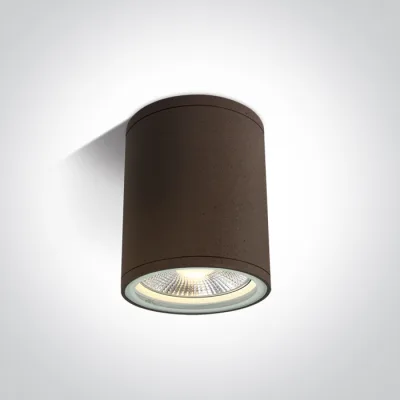 67132C/BR RUST BROWN CYLINDER PAR30 E27 20W IP54