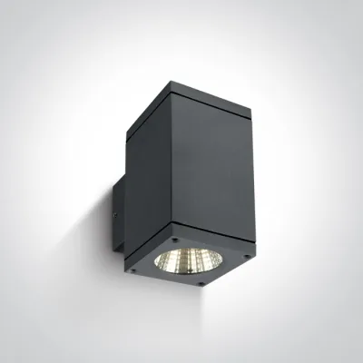 67138A/AN/W ANTHRACITE COB LED 2x6W WW IP54 230V