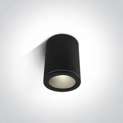 67138C/B/W BLACK COB 6W WW IP54 100-240V