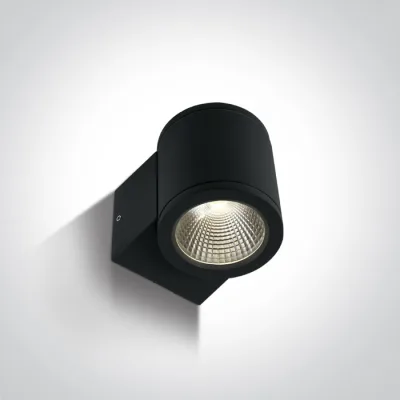 67138E/B/W BLACK COB 6W WW IP54 100-240V