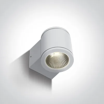 67138E/W/W WHITE COB 6W WW IP54 100-240V