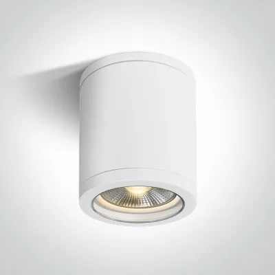 67142C/W WHITE CYLINDER E27 10W PAR30 IP65
