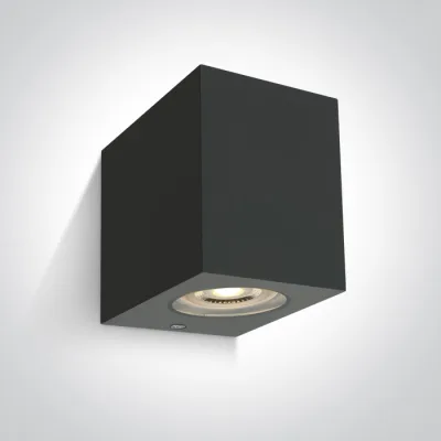 67142H/AN ANTHRACITE WALL LIGHT GU10 6W IP65