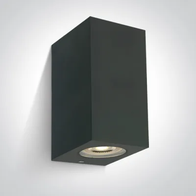 67142K/AN ANTHRACITE WALL LIGHT GU10 2x6W IP65