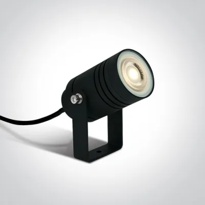 67198G/B BLACK GARDEN SPOT GU10 10W IP65