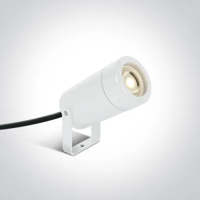 67200G/W WHITE SPOT GU10 6W IP65 100-240V