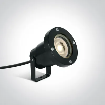 67202G/B BLACK SPOT GU10 6W IP65 100-240V