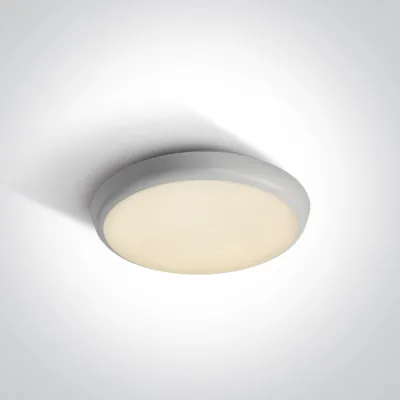 67366E/W/V WHITE PLAFO 12W CCTV IP54 EMERGENCY 3hrs 230V