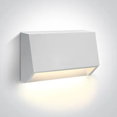 67386A/W/V WHITE WALL LIGHT 1,5W CCTV DARK LIGHT IP65 230V