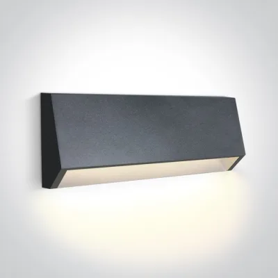 67386C/AN/V ANTHRACITE WALL LIGHT 4W CCTV DARK LIGHT IP65 230V