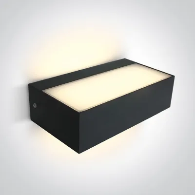 67392/AN/V ANTHRACITE WALL LIGHT 7W CCTV IP65 230V