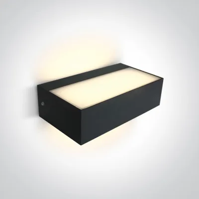 67392/AN/W ANTHRACITE WALL LIGHT 7W WW IP65 230V