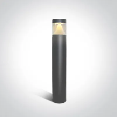 67410/AN/W ANTHRACITE LED BOLLARD 80cm 12W WW IP65 230V