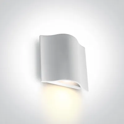 67422/W/W WHITE WALL 6W WW IP54 230V
