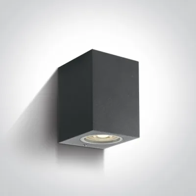67426/AN ANTHRACITE WALL LIGHT GU10 10W IP65