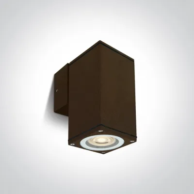 67426B/BR RUST BROWN WALL GU10 10w IP54 100-240V