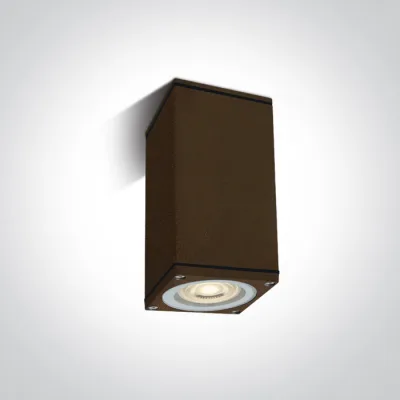67426D/BR RUST BROWN CEILING GU10 10W IP54 100-240V