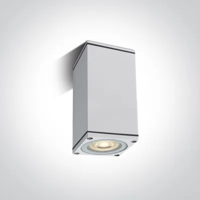 67426D/W WHITE CEILING GU10 10W IP54 100-240V
