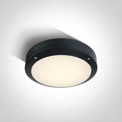 67442/B/W BLACK PLAFO 10W WW IP54 230V