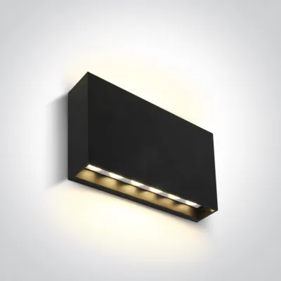 67472/AN/V ANTHRACITE WALL LIGHT 2x6W CCTV IP65 230V