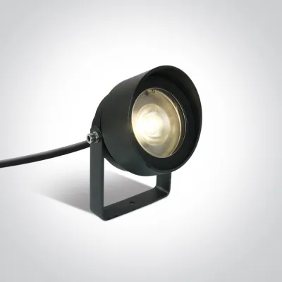 67488B/AN/W ANTHRACITE COB 11W WW IP65 WITH SPIKE 230V