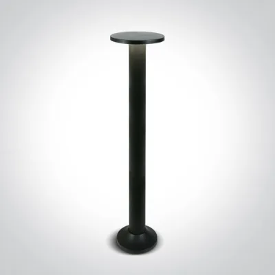 67490A/B/W BLACK 6,5W WW IP54 81cm BOLLARD 230V