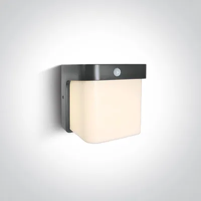 67492P/AN/W ANTHRACITE WALL SENSOR 12W WW IP54 230V