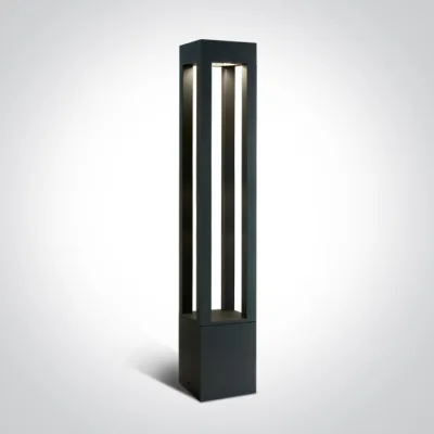 67504A/AN/C ANTHRACITE BOLLARD 90cm 22W CW IP65 230V