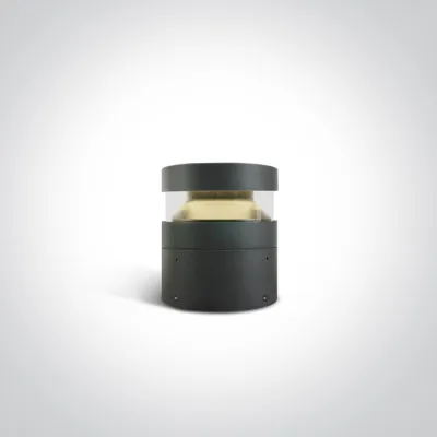 67510/AN/W ANTHRACITE BOLLARD 20cm 20W WW IP65 230V