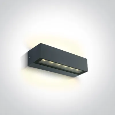 67526B1/AN/W ANTHRACITE 2x6W WW IP65 230V