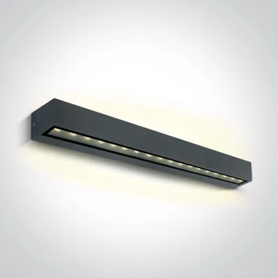 67526B3/AN/W ANTHRACITE 2x13W WW IP65 230V