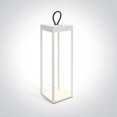 67530B/W WHITE LED 2,2W CCTV RECHARGEABLE USB IP65 DIMMABLE