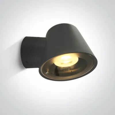 67534A/AN ANTHRACITE WALL LIGHT GU10 6W IP65 100-240V