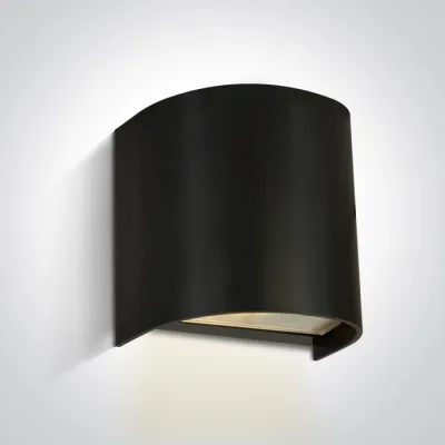 67536A/B BLACK WALL LIGHT GU10 6W IP65 100-240V