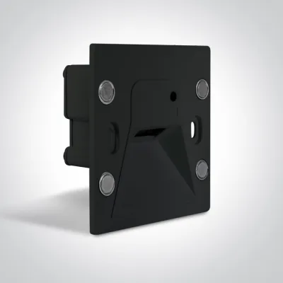 68000B/B/V BLACK WALL RECESSED 3W LED CCTV IP65 230V BS BOX DARK LIGHT
